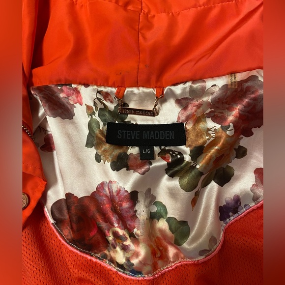 Steve Madden Drawstring Waist Hooded Jacket - Picture 8 of 16